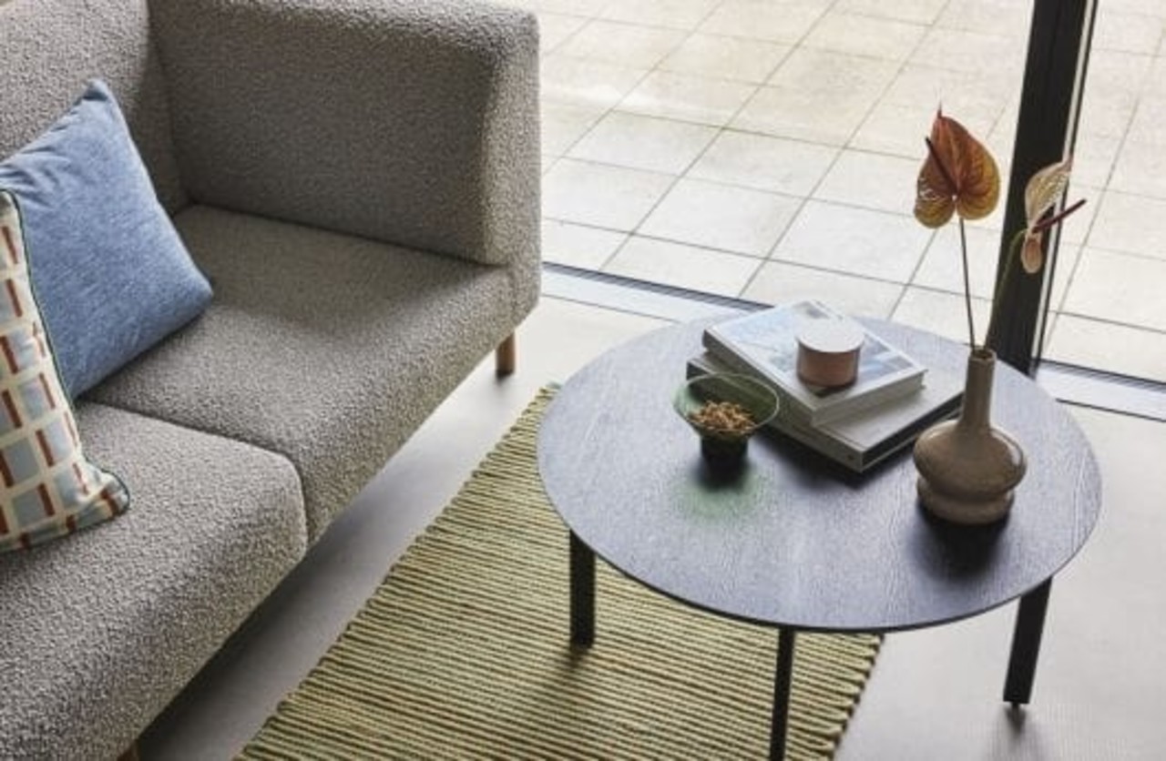 Hubsch Moment sofa 3 plazas gris - 021703