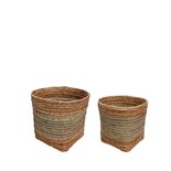 Hubsch Juego de cestas Reveal de 2 piezas - 171703 Hubsch Juego de cestas Reveal de 2 piezas - 171703