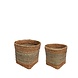 Hubsch Reveal manden set van 2 stuks - 171703 Hubsch Reveal manden set van 2 stuks - 171703