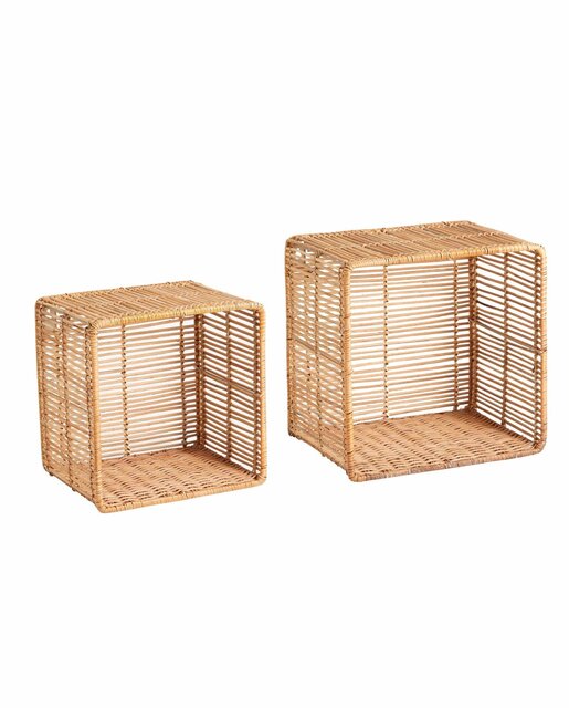 Nordal Juego de cestas Zeya de 2 piezas - 68073