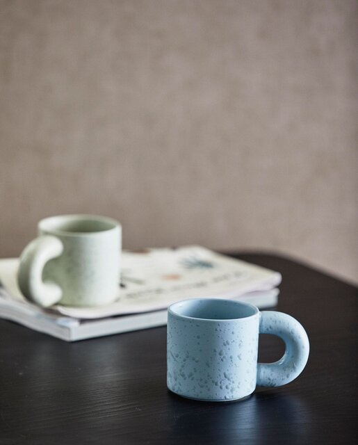 Nordal Jose mugs bleu clair set de 6 pièces - 68002