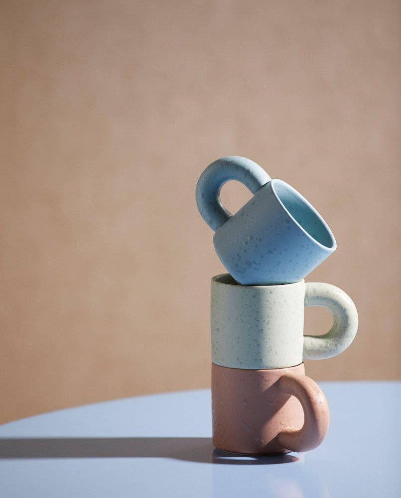 Nordal Jose mugs light green set of 6 pieces - 68000 Nordal Jose mugs light green set of 6 pieces - 68000