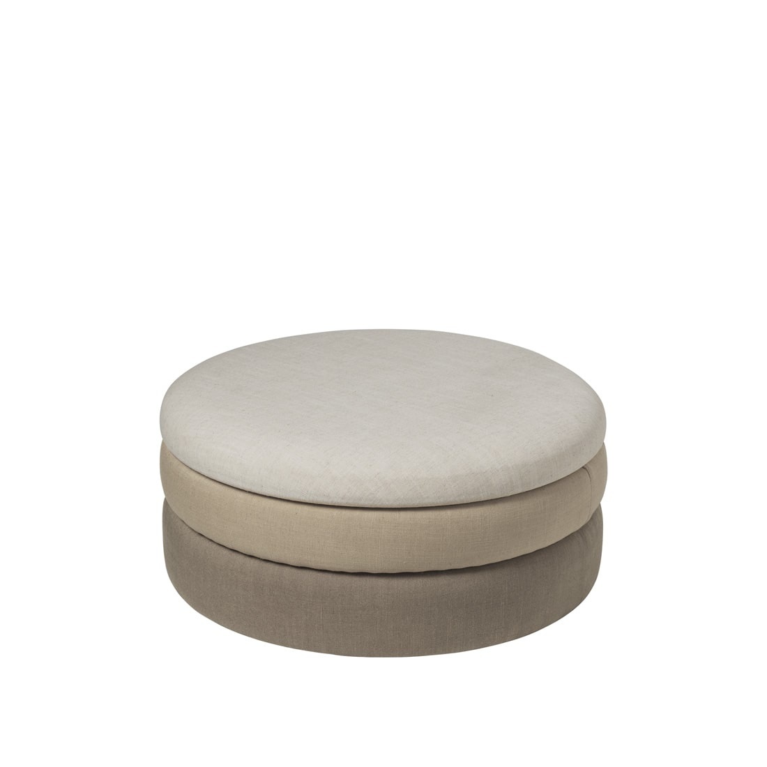 Broste Copenhagen Dampuff beige Ø68cm - 31002024