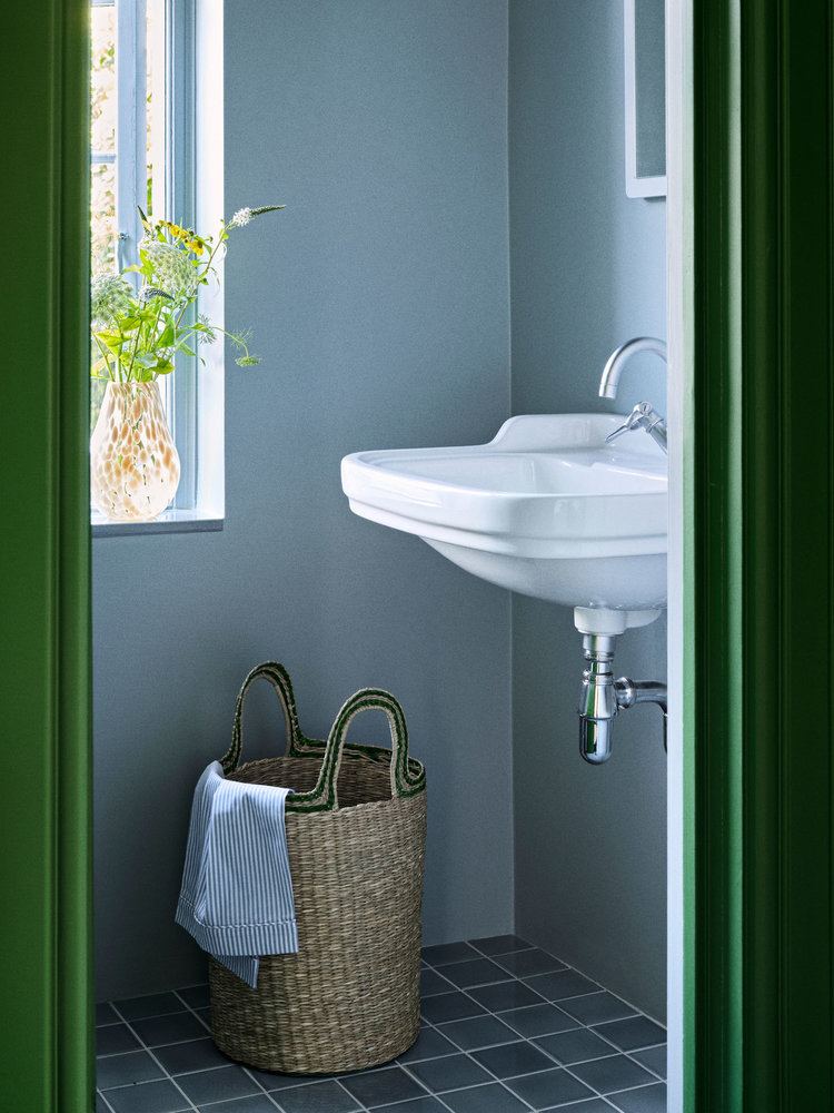 Broste Copenhagen Paniers Lykke vert set de 3 pièces - 14420258