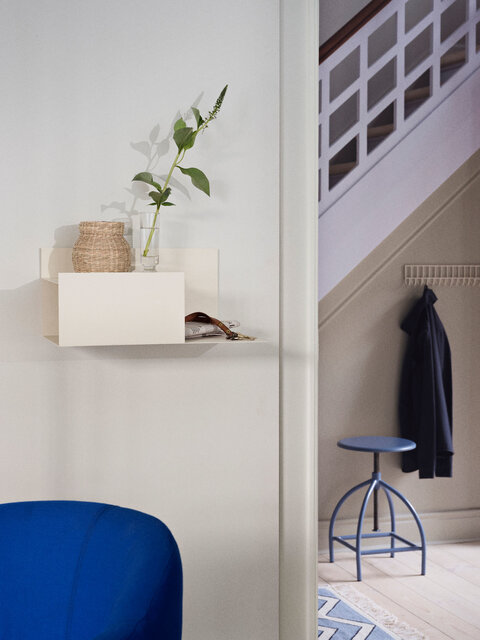 Broste Copenhagen Sire kruk blauw - 70010113