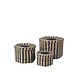 Broste Copenhagen Polly manden set van 3 stuks - 14420535 Broste Copenhagen Polly manden set van 3 stuks - 14420535