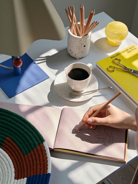 Broste Copenhagen Hanna väggdekoration grön - 72010002