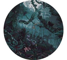 KEK Amsterdam Tropiska landskap cirkeltapet CK-087 - ø190cm KEK Amsterdam Tropiska landskap cirkeltapet CK-087 - ø190cm