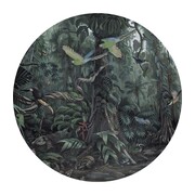 KEK Amsterdam Papier peint cercle de paysages tropicaux SC-072 - ø 142,5 cm KEK Amsterdam Papier peint cercle de paysages tropicaux SC-072 - ø 142,5 cm