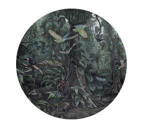 KEK Amsterdam Papel pintado círculo paisajes tropicales SC-072 - ø 142,5 cm KEK Amsterdam Papel pintado círculo paisajes tropicales SC-072 - ø 142,5 cm