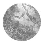 KEK Amsterdam Carta da parati circolare con paesaggi tropicali BC-081 - ø237,5 cm KEK Amsterdam Carta da parati circolare con paesaggi tropicali BC-081 - ø237,5 cm