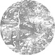 KEK Amsterdam Engraved landscapes cirkelbehang CK-045 - ø190cm KEK Amsterdam Engraved landscapes cirkelbehang CK-045 - ø190cm