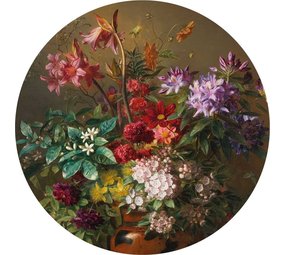 KEK Amsterdam Blomstertapet cirkel CK-076 ø190cm