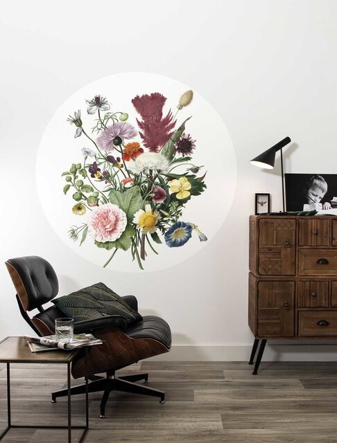 KEK Amsterdam Wildflowers tapet cirkel CK-062 ø190cm