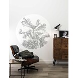 KEK Amsterdam Engraved flowers behangcirkel SC-060 - ø142,5cm KEK Amsterdam Engraved flowers behangcirkel SC-060 - ø142,5cm