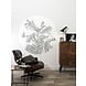 KEK Amsterdam Engraved flowers cirkelbehang CK-060 - ø190cm KEK Amsterdam Engraved flowers cirkelbehang CK-060 - ø190cm