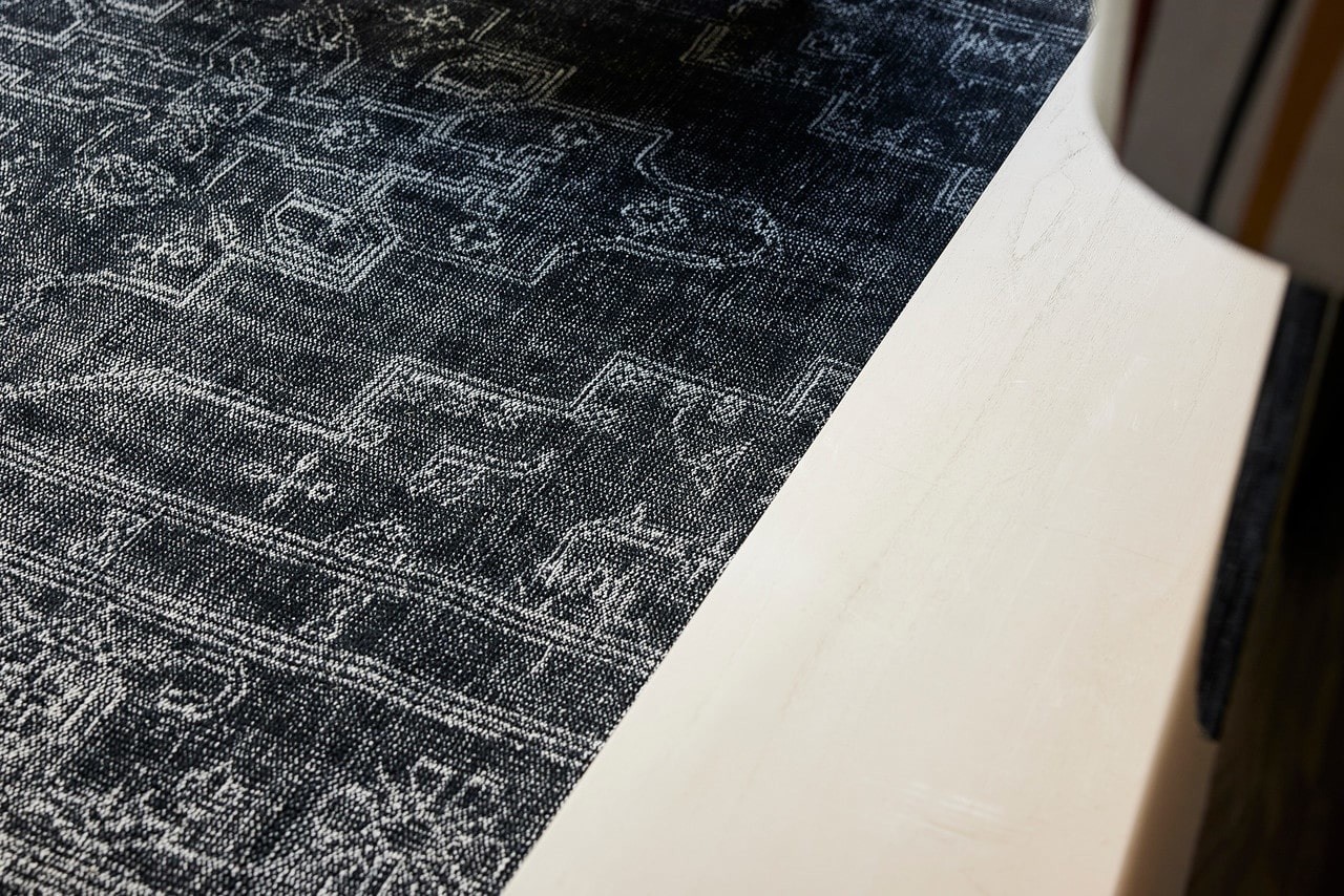 HKliving Knotted rug black LIVING AND CO.
