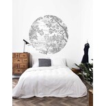 KEK Amsterdam Papel pintado círculo grabado paisajes CK-046 - ø190cm