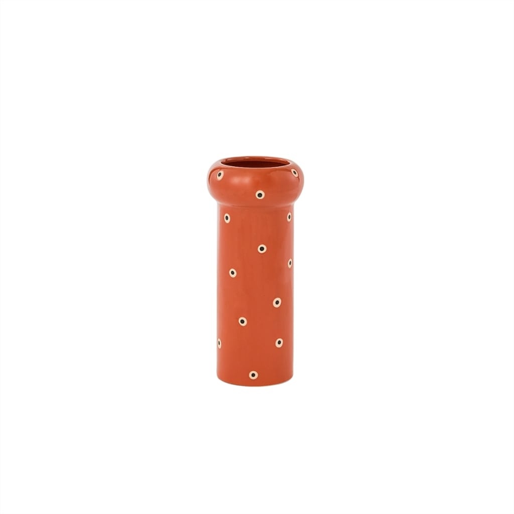 OYOY Vase Aki orange/rouge - L300384