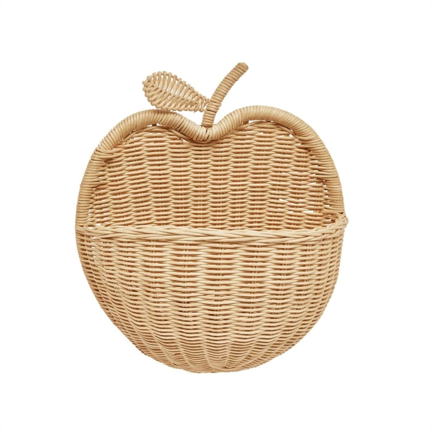 OYOY Apple Wand-Aufbewahrungskorb