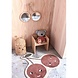 OYOY Kersen rotan wandspiegel - M107277 OYOY Kersen rotan wandspiegel - M107277