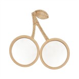 OYOY Cherry rattan wall mirror - M107277 OYOY Cherry rattan wall mirror - M107277