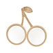 OYOY Kersen rotan wandspiegel - M107277 OYOY Kersen rotan wandspiegel - M107277
