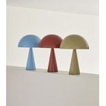 Hubsch Mush table lamp mini red - 962054 Hubsch Mush table lamp mini red - 962054