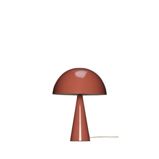 Hubsch Mush table lamp mini maroon - 991681