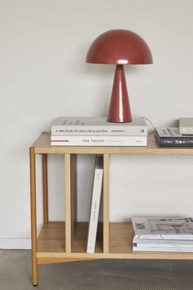 Hubsch Mush table lamp mini red - 962054 Hubsch Mush table lamp mini red - 962054