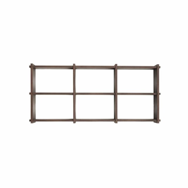 OYOY Perchero de pared Grid S marrón oscuro - L300951 OYOY Perchero de pared Grid S marrón oscuro - L300951