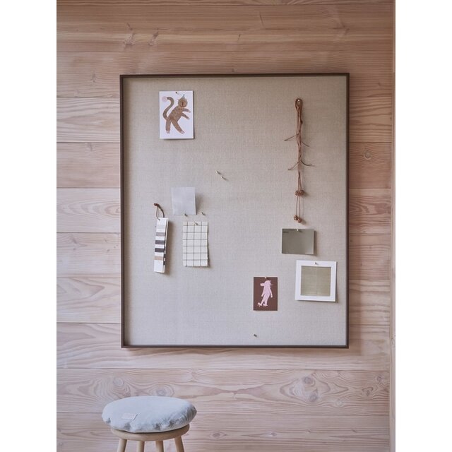 OYOY Peili notice board brown L - L300371 OYOY Peili notice board brown L - L300371