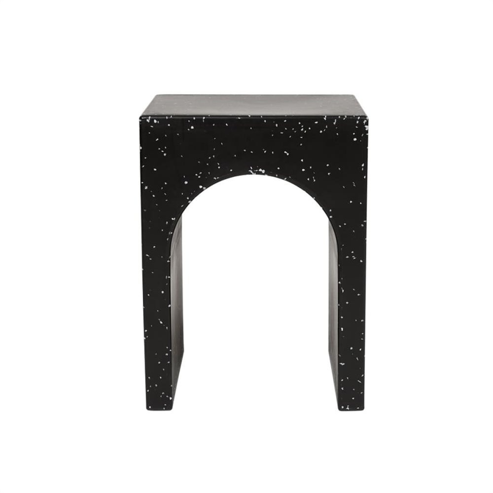OYOY Siltaa recycled stool black - L300853