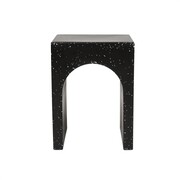 OYOY Siltaa recycled stool black - L300853