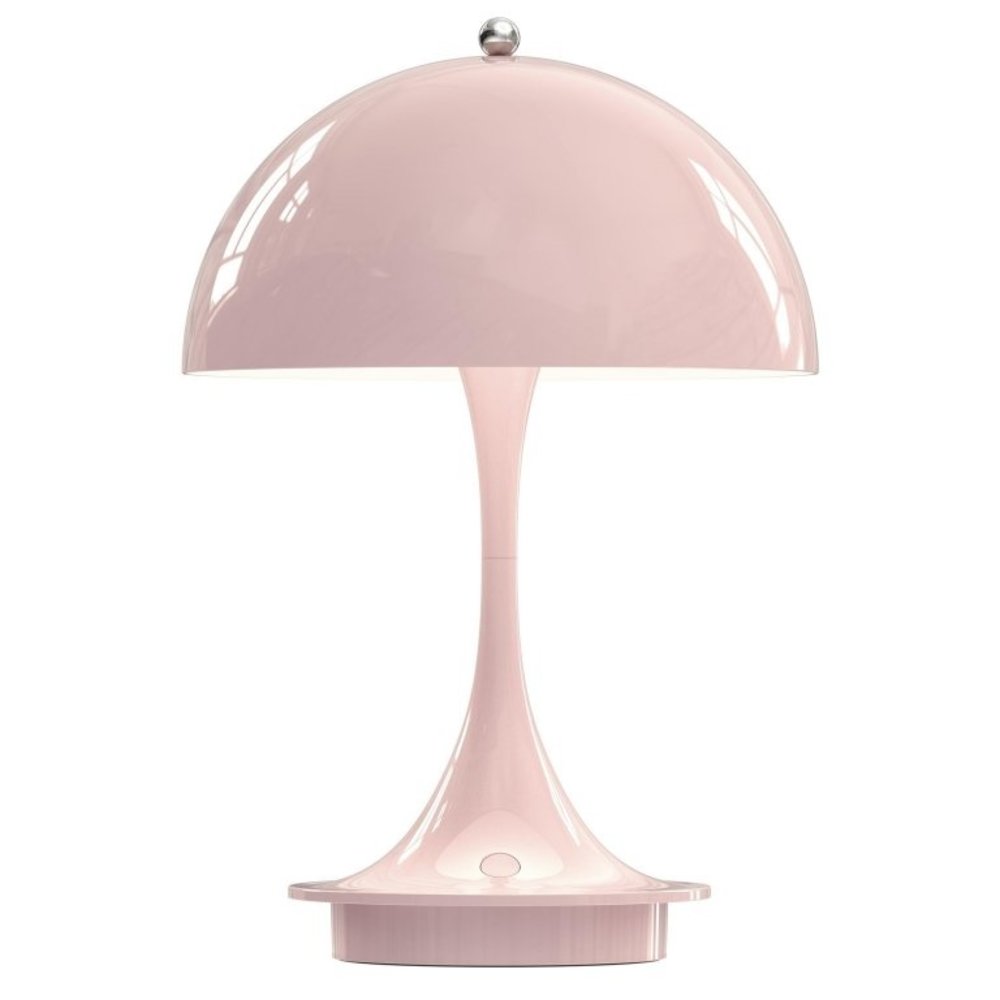 Lampada da tavolo portatile Louis Poulsen Panthella V2 rosa chiaro - LIVING  AND CO.