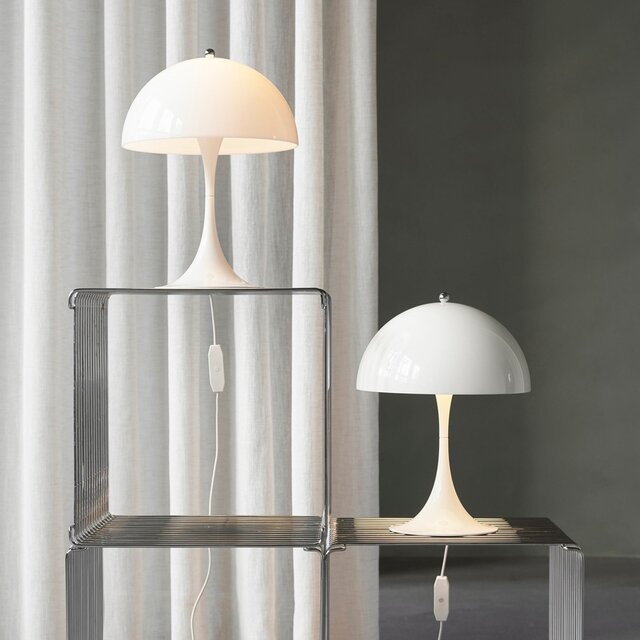 Louis Poulsen Panthella mini bordlampe hvid - 5744162513