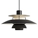 Louis Poulsen PH 5 hanglamp monochrome zwart - 5741104626 Louis Poulsen PH 5 hanglamp monochrome zwart - 5741104626