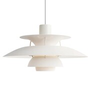 Louis Poulsen PH 5 hanging lamp monochrome white - 5741104574