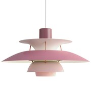 Louis Poulsen PH 5 hengende lampe nyanser av rose - 5741099799 Louis Poulsen PH 5 hengende lampe nyanser av rose - 5741099799