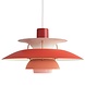 Louis Poulsen PH 5 hanglamp hues of red - 5741099825 Louis Poulsen PH 5 hanglamp hues of red - 5741099825