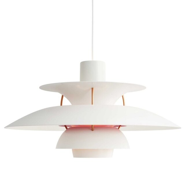 Louis Poulsen PH 5 hanging lamp modern white - 5741099867