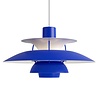 Louis Poulsen Suspension PH 5 bleu monochrome - 5741104558 Louis Poulsen Suspension PH 5 bleu monochrome - 5741104558
