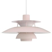 Louis Poulsen PH 5 hanging lamp monochrome light pink - 5741113044