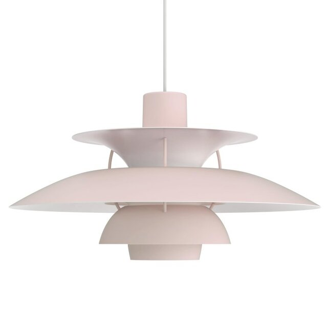 Louis Poulsen PH 5 hanglamp monochrome lichtroze - 5741113044