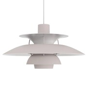 Louis Poulsen Lampada a sospensione PH 5 monocolore grigio ostrica - 5741113057