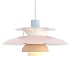 Louis Poulsen PH 5 hanglamp blue rose peach - 5741113060 Louis Poulsen PH 5 hanglamp blue rose peach - 5741113060