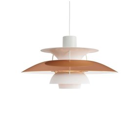 Louis Poulsen Lámpara colgante PH 5 cobre