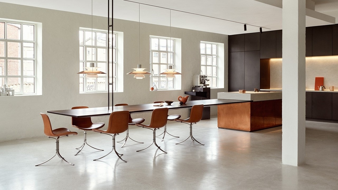 Louis Poulsen PH 5 hanging lamp copper - 5741099854