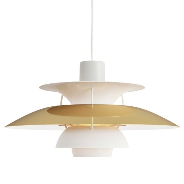 Louis Poulsen PH 5 hanging lamp brass - 5741099980