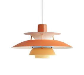 Louis Poulsen PH 5 mini hängande lampa nyanser av orange Louis Poulsen PH 5 mini hängande lampa nyanser av orange